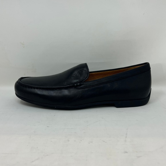 Polo Ralph Lauren Men's Leather Loafers Size 8D Black Slip-On Classic VTG NEW - Picture 5 of 15